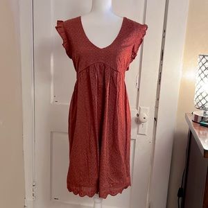 Boho babydoll dress
